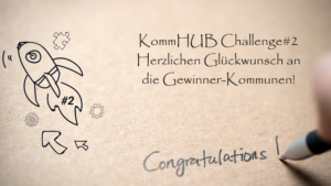 Die Gewinner-Kommunen der KommHUB Challenge#2 stehen fest!